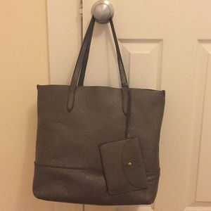 J.Crew Downing Leather Tote